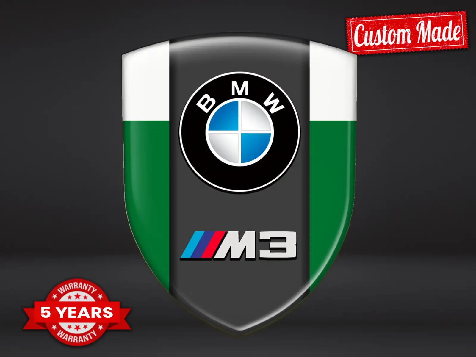 BMW Heckscheibenaufkleber Stern Exklusiv Modern